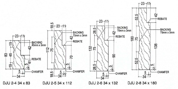 Modern Garage Door Jamb Wood Size with Simple Decor