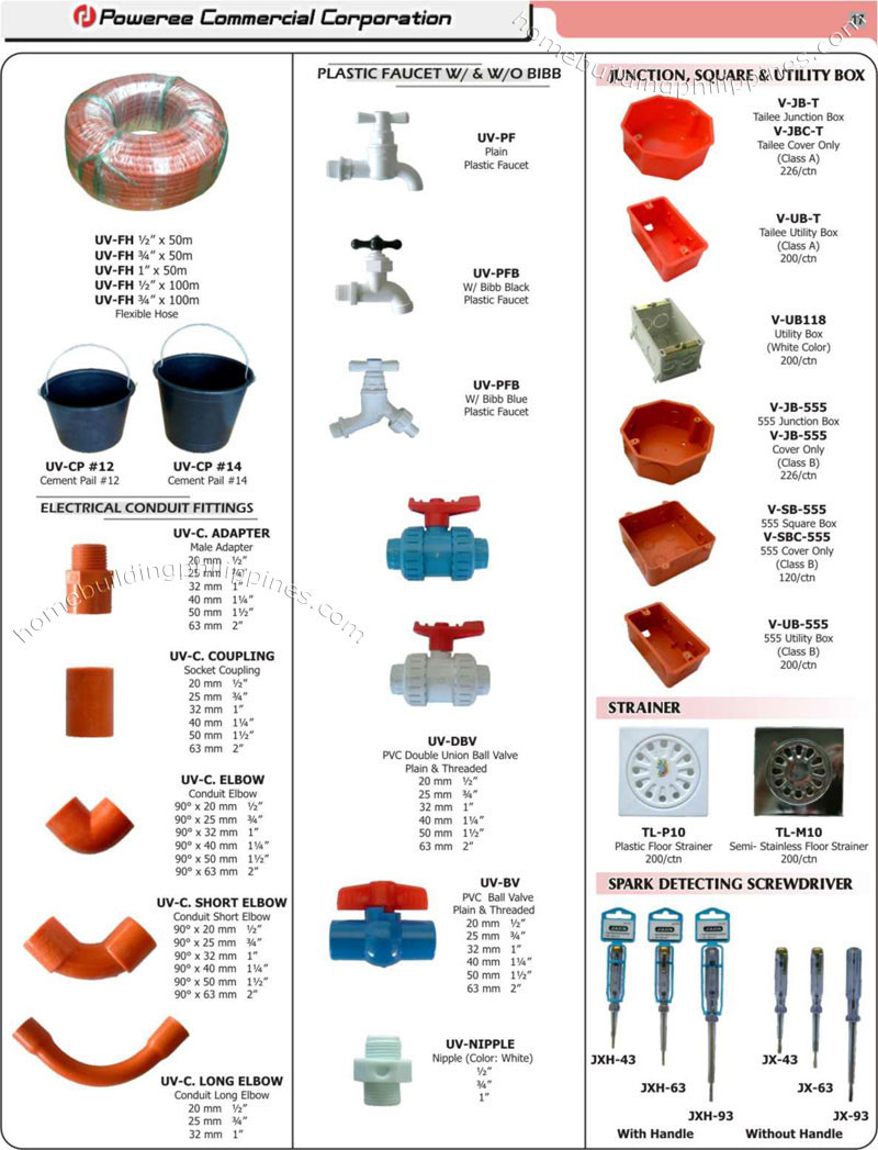 electrical supplies price list philippines