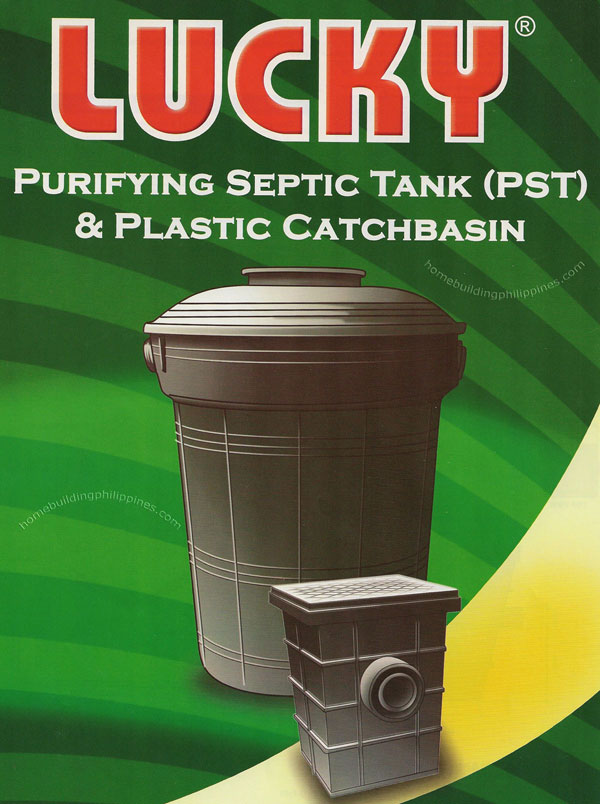 Purifying Septic Tank, Plastic Catchbasin