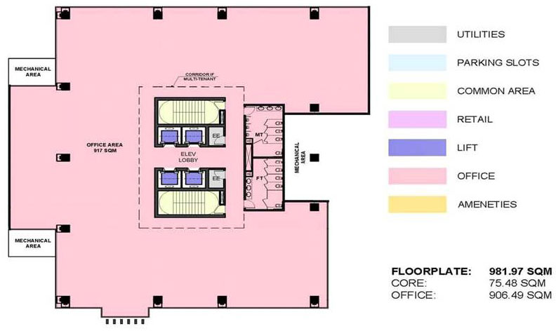 BPO Building Floor Plan